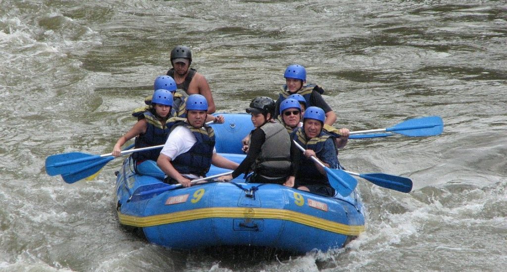 rafting